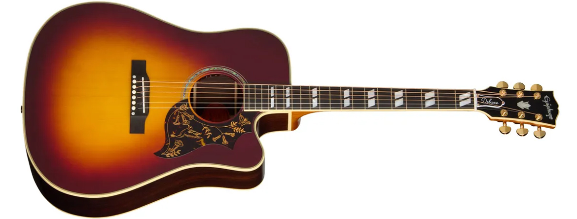 Epiphone Inspired By Gibson Custom Hummingbird Deluxe EC 